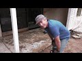 how to break concrete