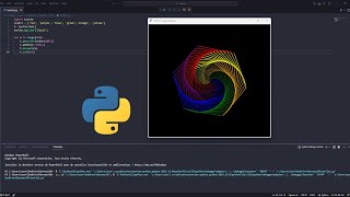 Create Spiral Helix Pattern With Python Turtle - Speed Code