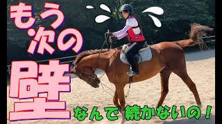 【乗馬初心者】勝手に変えた代償？私の身体そんなに変わっちゃったの？駈歩が続かなくなった！