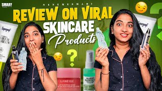 Most viral products🤯| Emolene moisturiser review| snail mucin power essence reviews