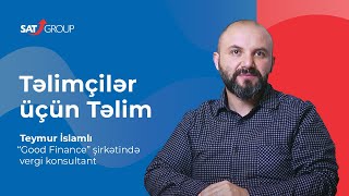 Teymur İslamlı “Təlimçilər üçün Təlim” kursu ilə əlaqədar öz fikirlərini bizimlə bölüşür.