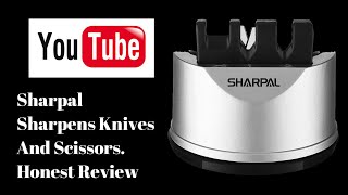 #sharpal Knife And Scissor #sharpener, Correction Video #take 2