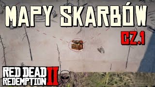 MAPY SKARBÓW CZ.1 ŁATWE 1500$ // Red Dead Redemption 2