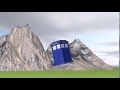 tardis flying cinema 4d