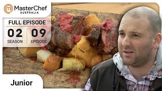 Can Kangaroo Dishes Win This Farm Challenge? | MasterChef Australia Junior | S02 E09