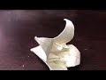 origami lily 折纸 百合花