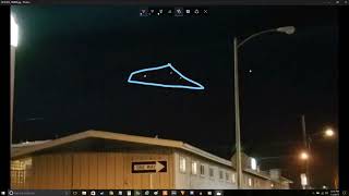 Weird UFO Lights Flying in the Sky Over Crescent City CA |  Triangle Craft three lights Sighting