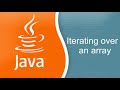 Iterating over an array