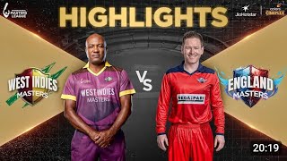 West Indies Vs England | Full Highlight | International Masters League 2025 | #sports