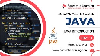 Introduction to Java Programming | 30 Days Java Master Class