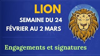 LION semaine du 24 février au 2 mars : signatures et engagements