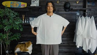 【UNIQLO U】夏に向けてオーバーサイズクルーネックTのサイズ比較【ユニクロの白T】