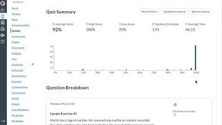 Using Canvas to Analyze Data