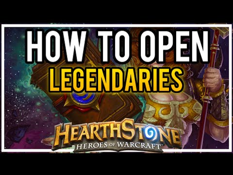How to Open LEGENDARIES in Hearthstone! How to Open LEGENDARIES in Hearthstone!