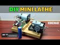 DIY mini lathe with 775 motor | Mini lathe machine | Mr TT Homemade.