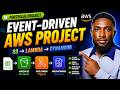 Build an Event-Driven AWS Project (S3 → Lambda → DynamoDB)