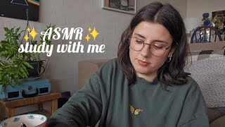 ASMR studying for exams with a friend 📚✨