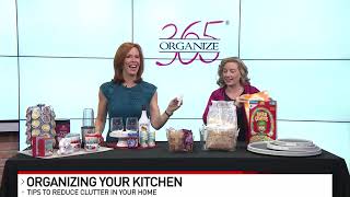 Tips to clearing kitchen clutter from Organize 365