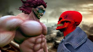Yujiro vs Red Skull