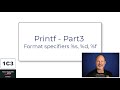 Welcome to Java - 1C3 printf Part 3