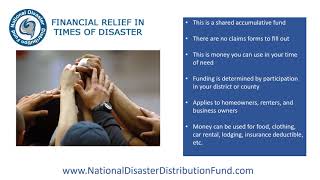 National Disaster Distribution Fund