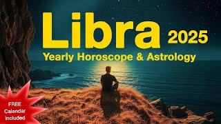 ♎️ LIBRA 2025 Yearly Horoscope \u0026 Astrology Forecast (+FREE Calendar Included)