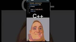 Hello World in different programming languages