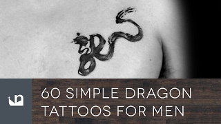 60 Simple Dragon Tattoos For Men