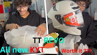 All new KYT TT REVO HELMET | KYT HELMETS India | worth it ???? |