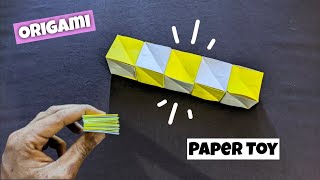 How To Make a Paper Magic Cubes Spiral - Fun & Easy Origami