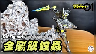 【不專業開箱】S.H.Figuarts 金屬簇蝗蟲｜KamenRider Metal Cluster Hopper｜假面騎士 ZERO ONE 01｜仮面ライダー｜開箱