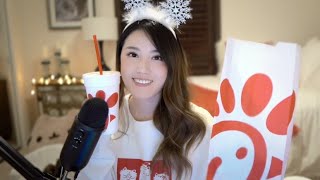 [ASMR] YEAR END SPECIAL!!! Chick-fil-A ASMR 👄