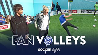 Portsmouth fans take on Soccer AM in the Volley Challenge!! 🚀 | Featuring Louis Tomlinson