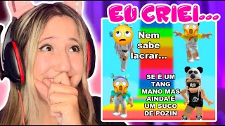 EU CRIEI MINHA PRÓPRIA HISTORINHA DE ROBLOX!