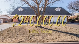 Home Tour $240,000.00 in Tulia Texas | Texas Real Estate