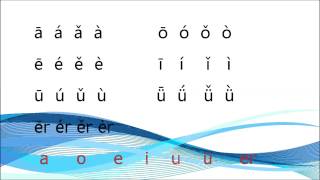 無料中国語　発音講座　単母音　「a　o　e　i　u　v　」　　そり舌母音　「er」