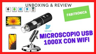 🔬 Revisión general de microscopio USB 1000X WIFI