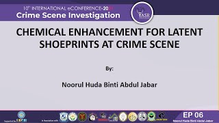 Chemical Enhancement For Latent Shoeprints At Crime Scene | ePoster 6