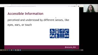 Accessible Information and Data Visualization