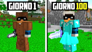 SOPRAVVIVO 100 GIORNI NEL MONDO PIÙ DIFFICILE DI MINECRAFT - KENDAL