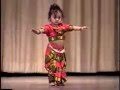 Vinaini's Dance Performance - 1 year Old Bharata Natyam. Most popular Indian Dance.