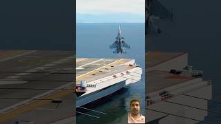 SU-33 cobra landing on aircraft carrier #remix #youtubeshorts #shorts #fighterjet #youtube