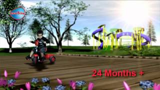 Tricyle Smart Trike Evolutif 3 en 1  - de 10 à 24 mois