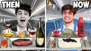 Eating 100 Years of Airplane Foods