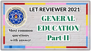 GENERAL EDUCATION | PART 2
