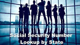 Social Security Number Lookup by State by Private Investigator