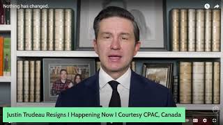 Trudeau Resignation News I Pierre Poilievre, Canada Opposition Leader Responds