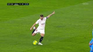 Невероятный гол Ивана Ракитича в матче Севилья — Атлетико Мадрид