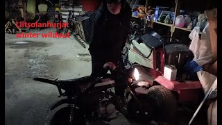 Liitsolanhurjat Winter Wildout (125 lifan, 50 honda, 86 lifan) +100kmh yzi vedätyss