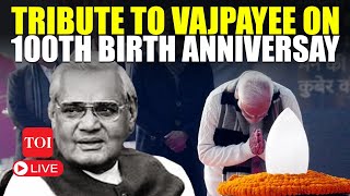 LIVE: PM Modi, President Pay Tribute To Atal Bihari Vajpayee On 100th Birth Anniversary